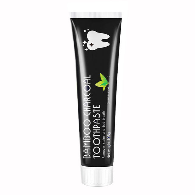 Fluoride-Free Organic Teeth Whitening Toothpaste - Bamboo Charcoal